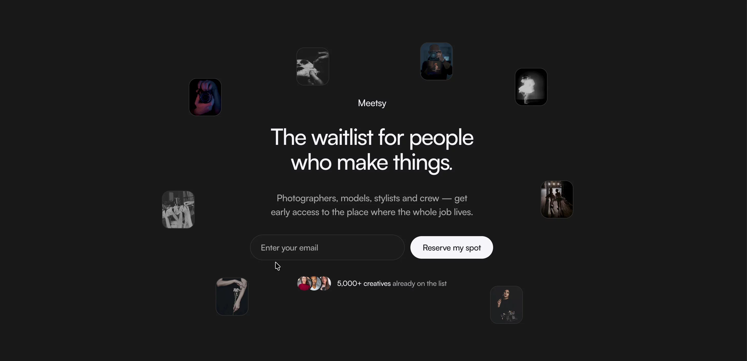 Waitlist Page from Meetsy! ✨Remix for free: https://framer.link/WMlpcdD