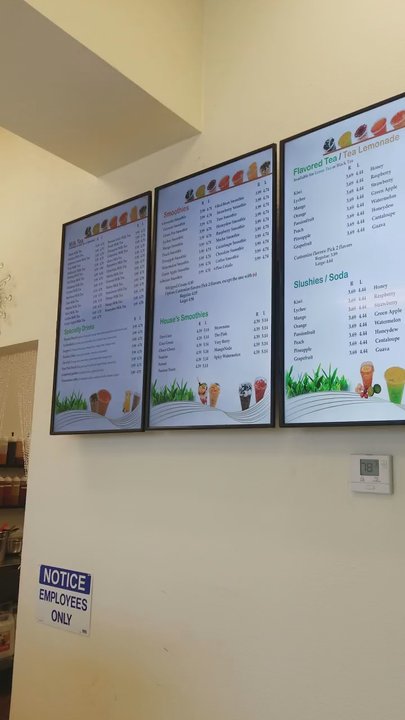Boba Bliss - Lots of drink options ! Guy at the front was so sweet and explained everything to us . We had a lot of silly questions . - Juice Bars & Smoothies Near Me - Gilbert, Arizona