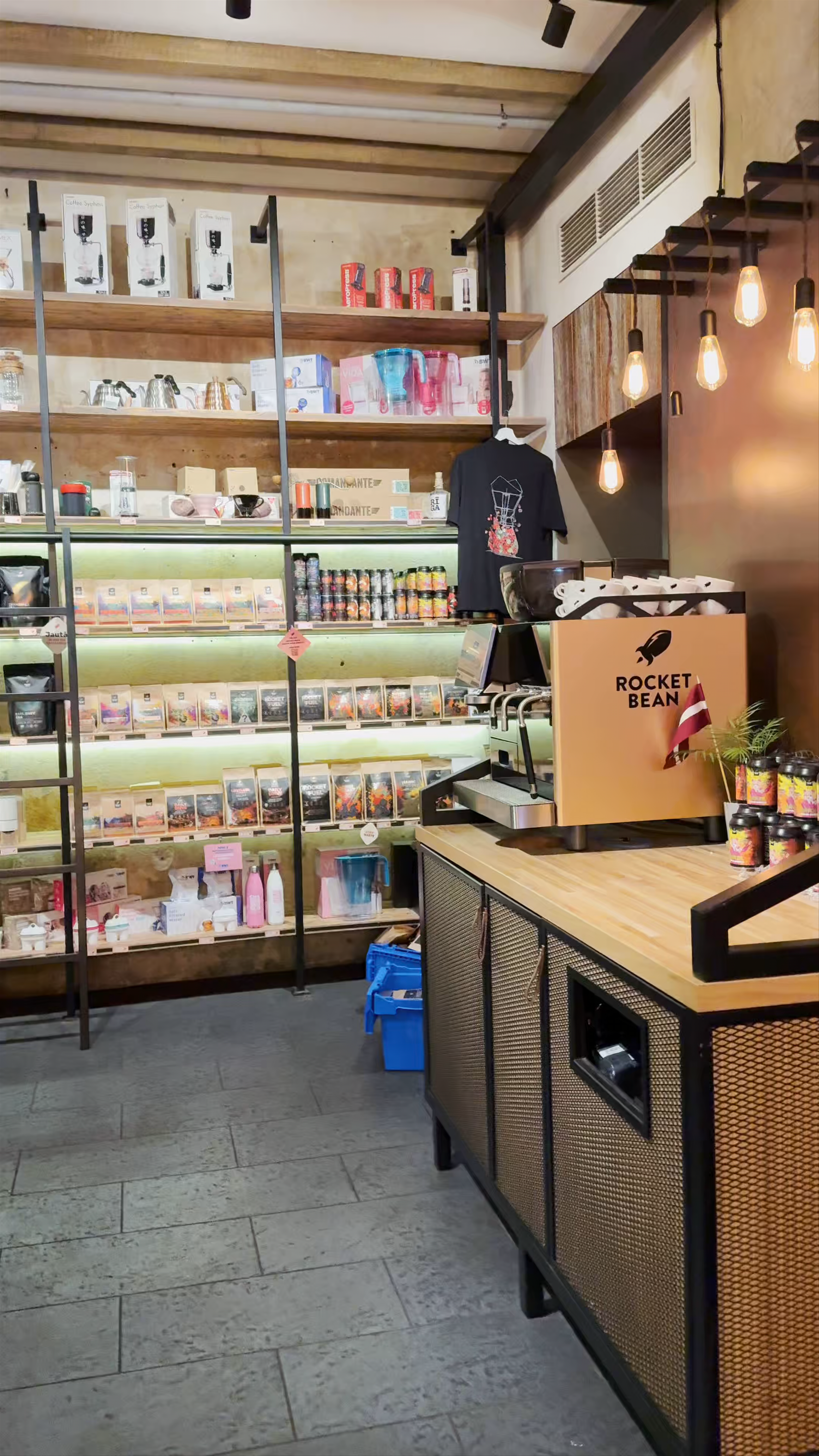 Rocket Bean Roastery: Artisanal Coffee Vibes in Riga's Central District