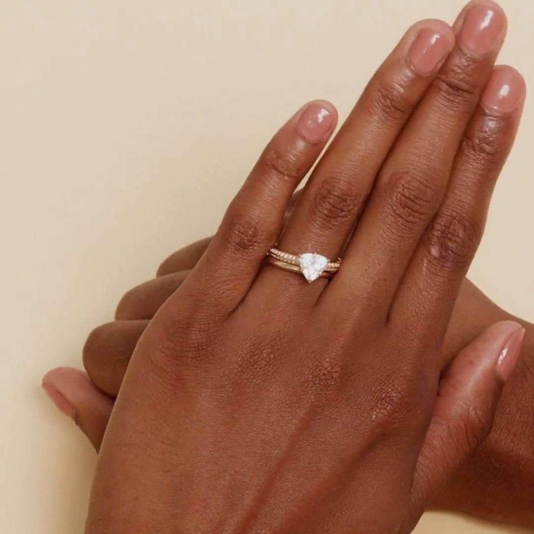 The Knife-Edge Band | 18k | Yellow Gold | bandAccent: Plain