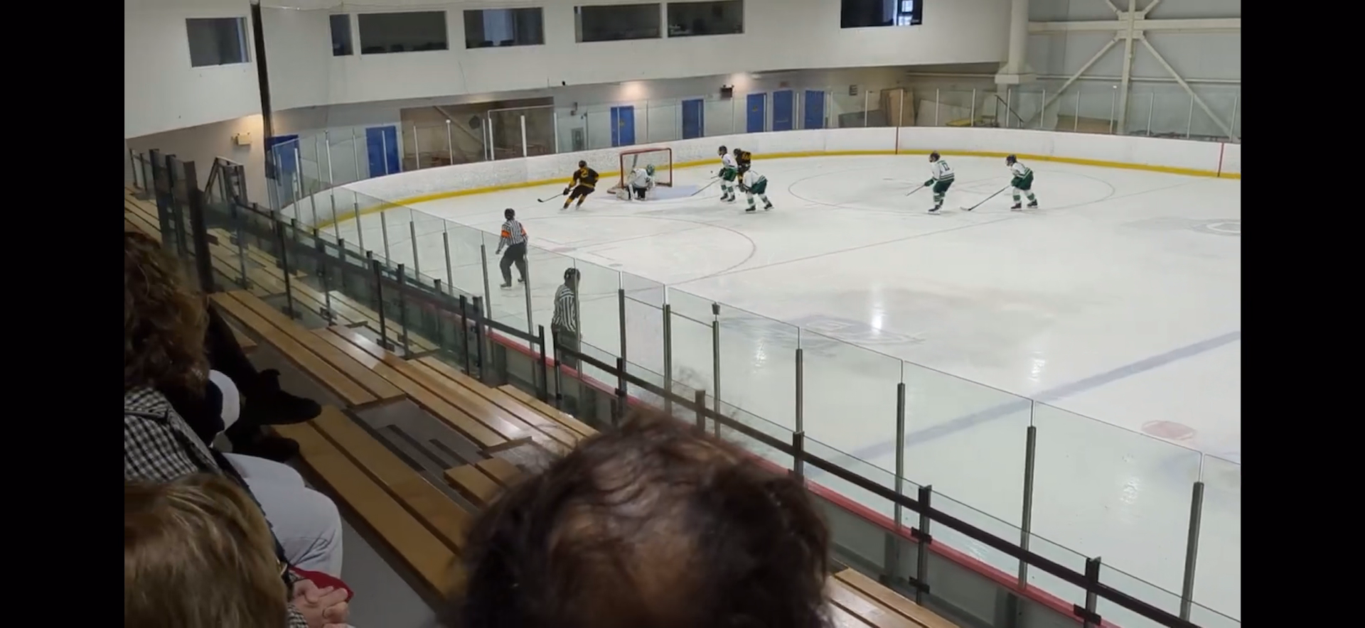 Mederick Hudon's Incredible 2vs1 Save - Collège Bourget Highlights