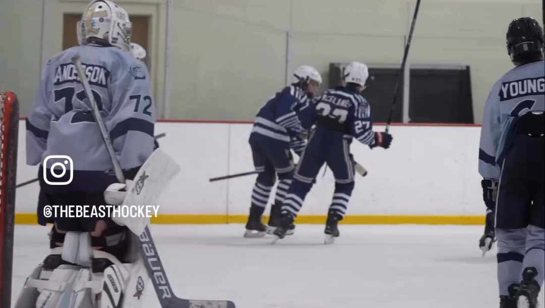 Colton Randall's Sweet Pass Sets Up Power Play Goal!