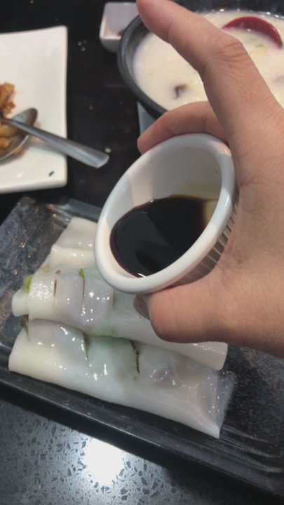 Congee House - Pork liver rice roll $5.75 - Noodles Near Me - Richmond Hill, Ontario