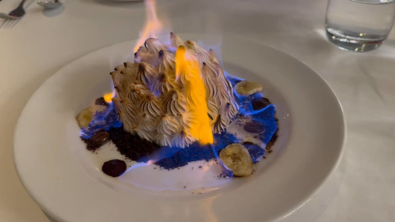 Chop House at Wind Creek - Bananas Foster Baked Alaska - Steakhouses Near Me - Bethlehem, Pennsylvania