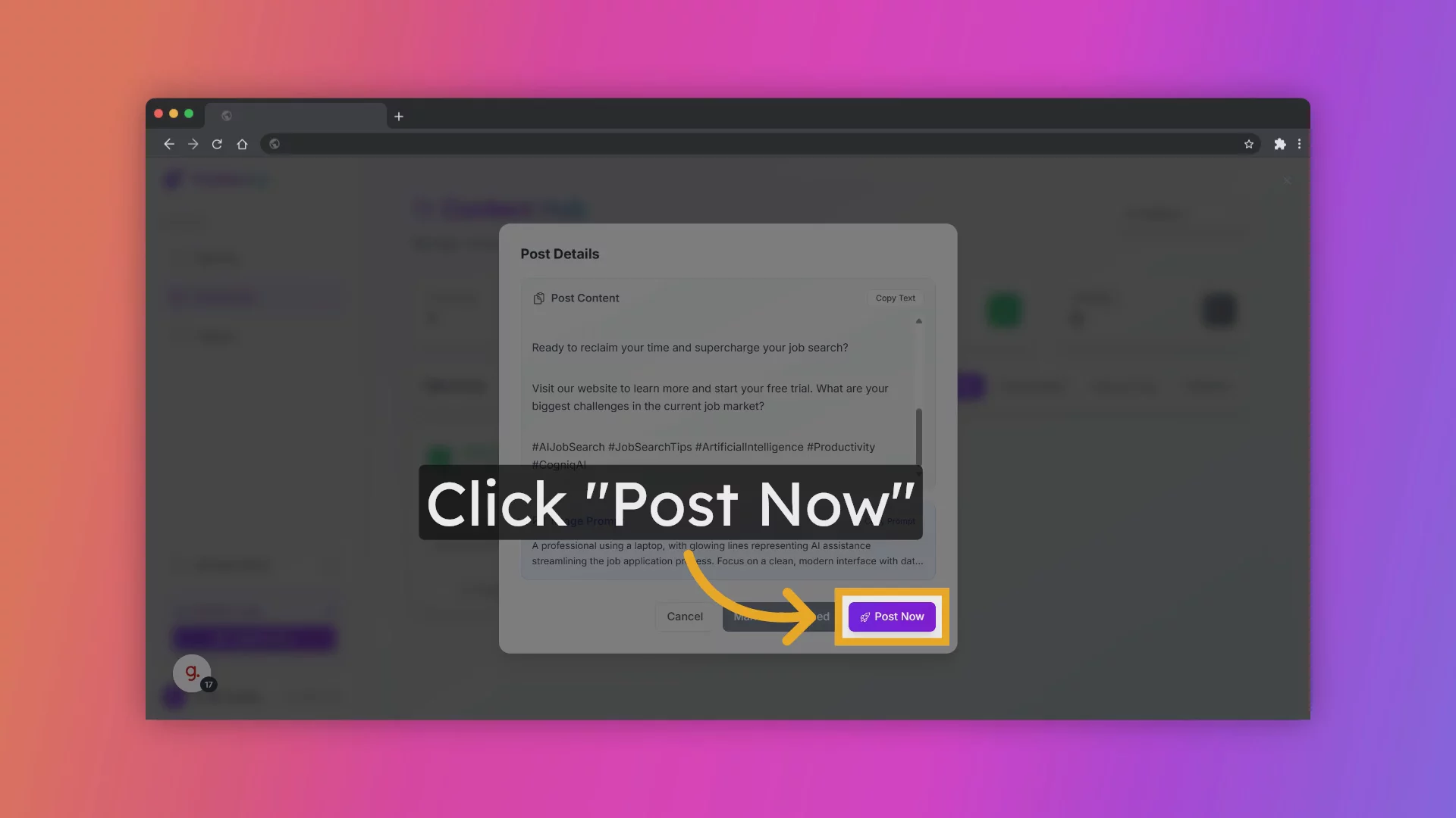PostGenius AI image 1