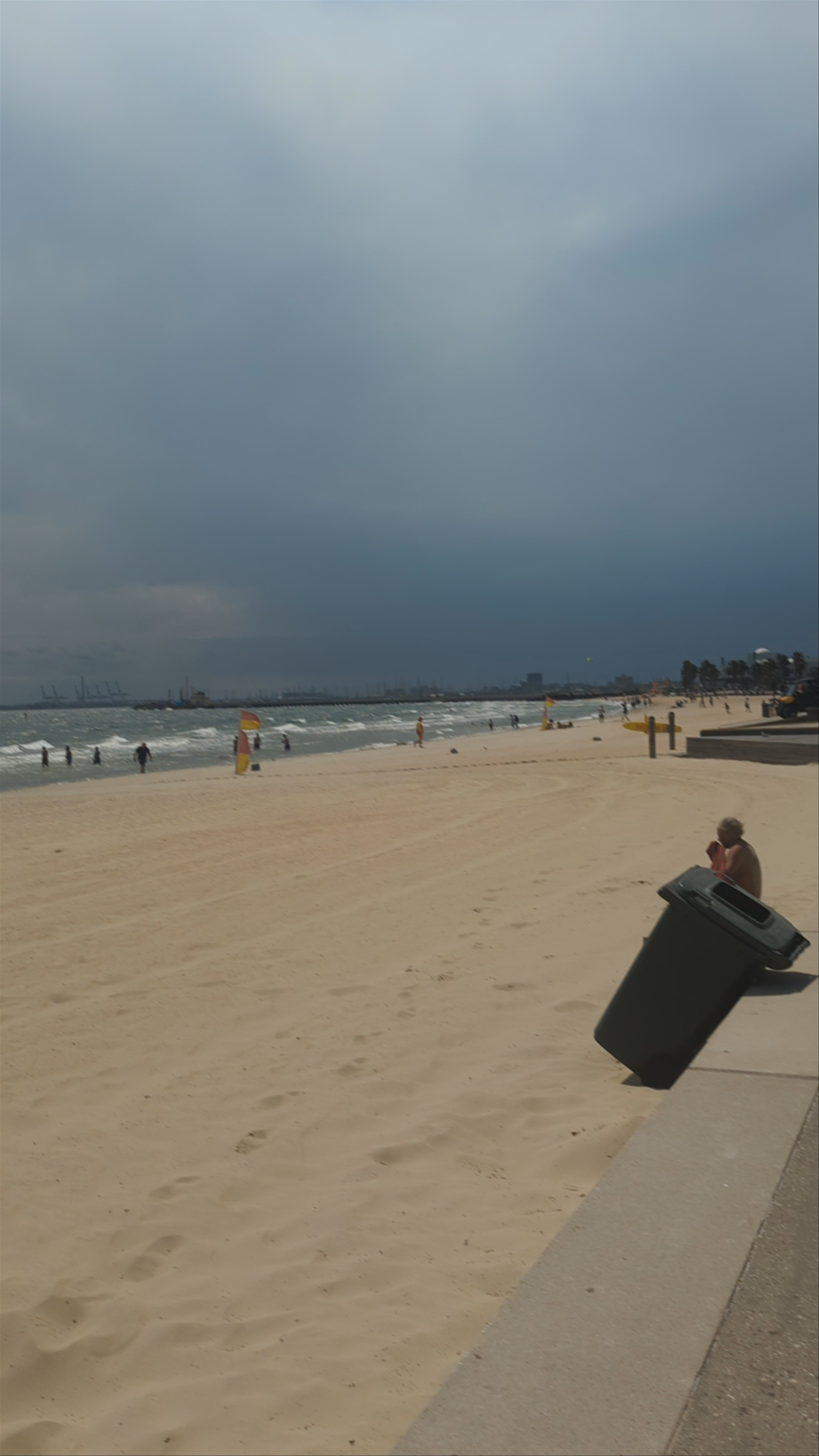 St Kilda beach