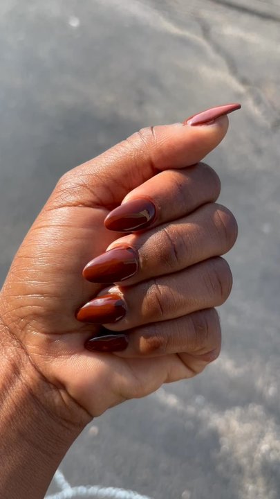 Nv Nails - Fresh set, acrylic with gel tips - Nail Salons Near Me - Glendale Heights, Illinois