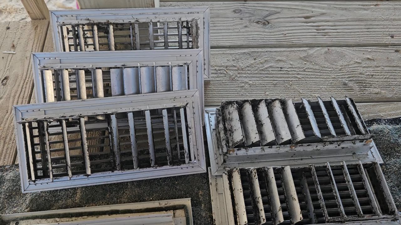 Surf or Sound Realty - Floor vents covered in mold and filth. These were replaced on Sunday. - Property Management Near Me - Avon, North Carolina