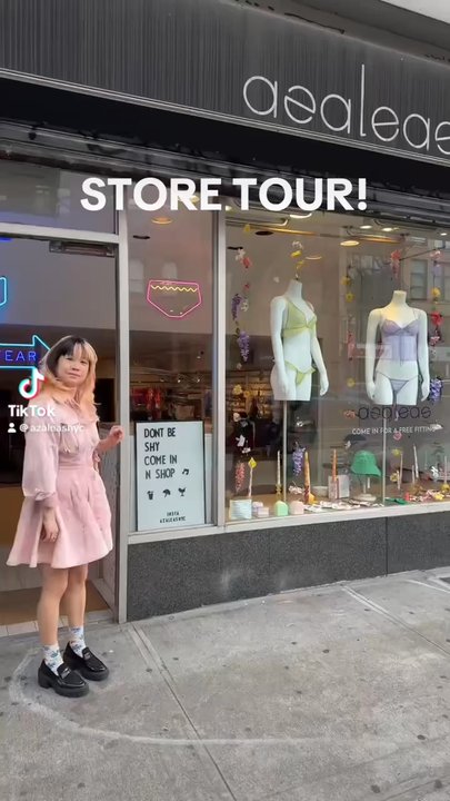 Azaleas - Store interior - Lingerie Near Me - New York, New York