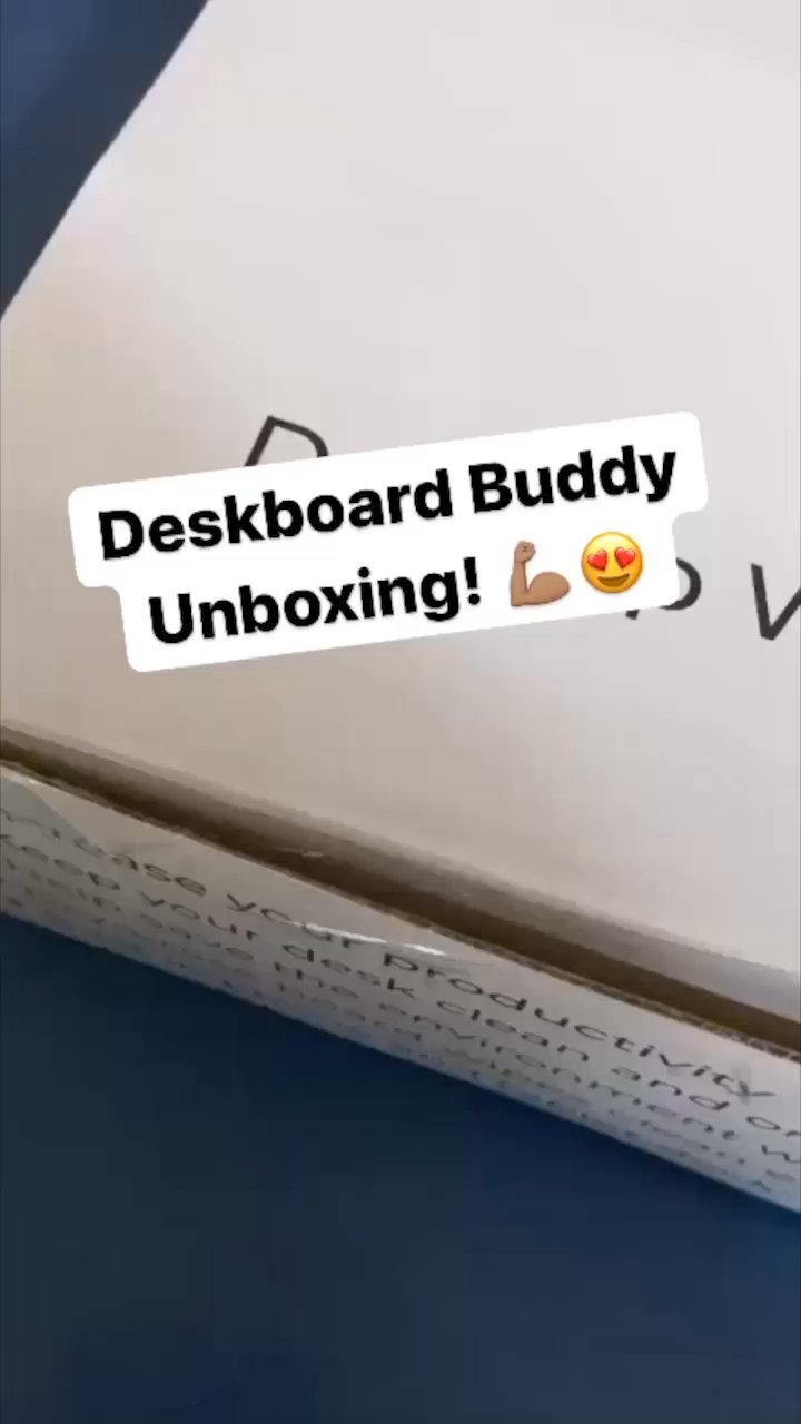 DeskBoard Buddy - no more post it notes 