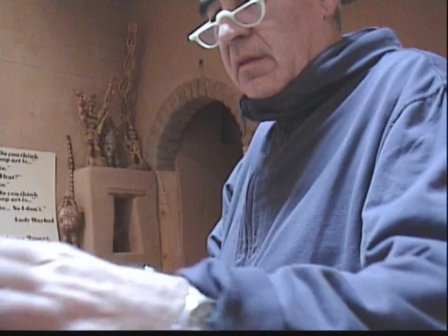 Dennis Hopper Studio Visit Documentation
