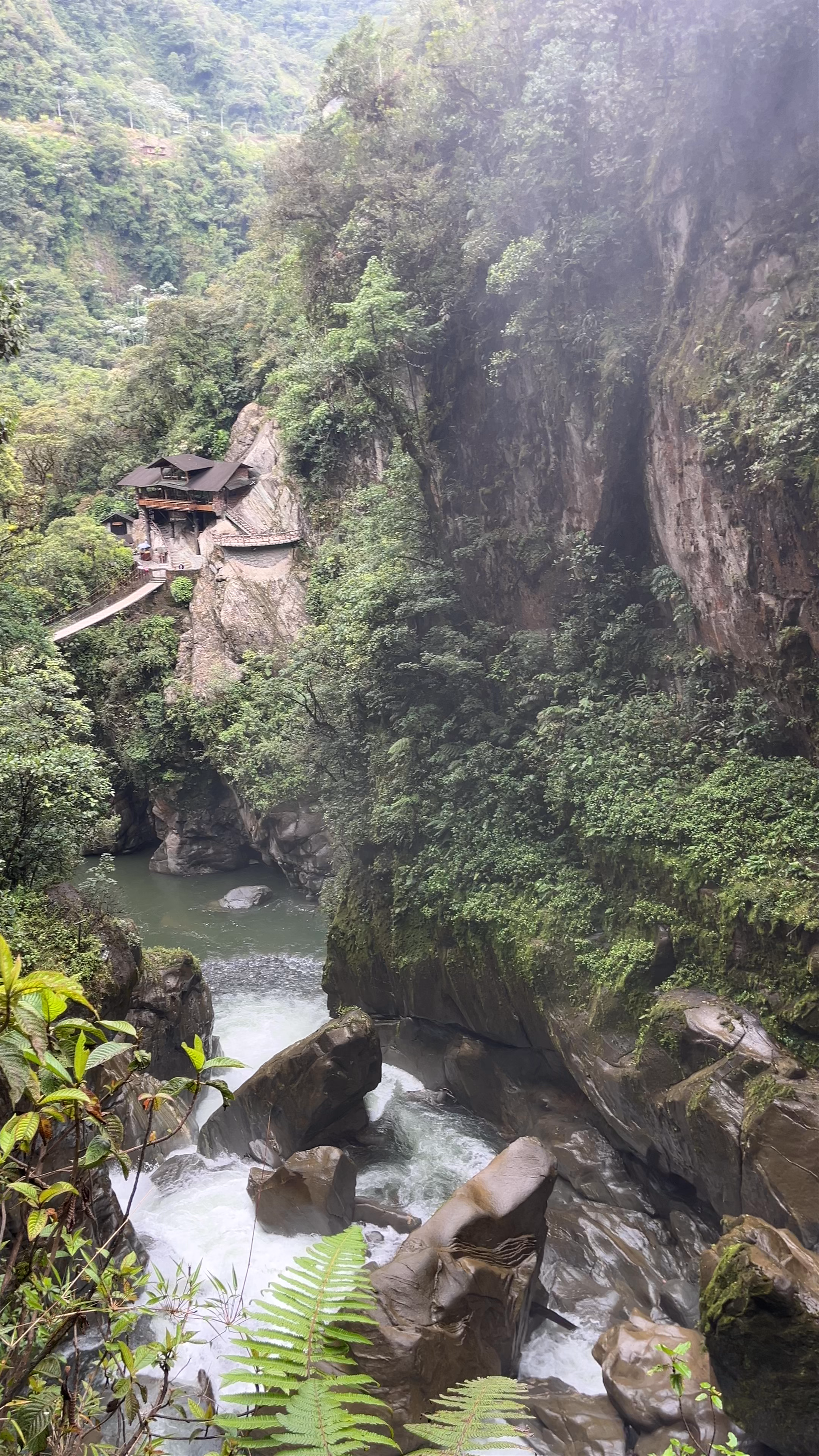 Devil’s Cauldron Waterfall Experience at Pailón del Diablo, Ecuador