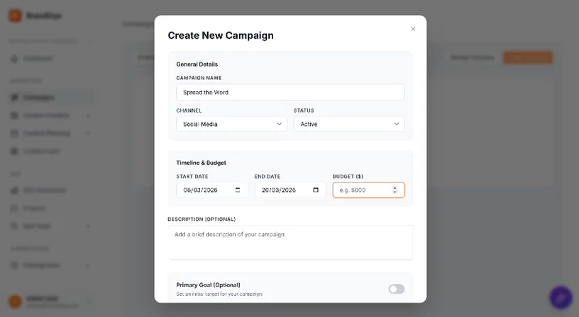 BrandOye AI-Powered Marketing Platform image 1
