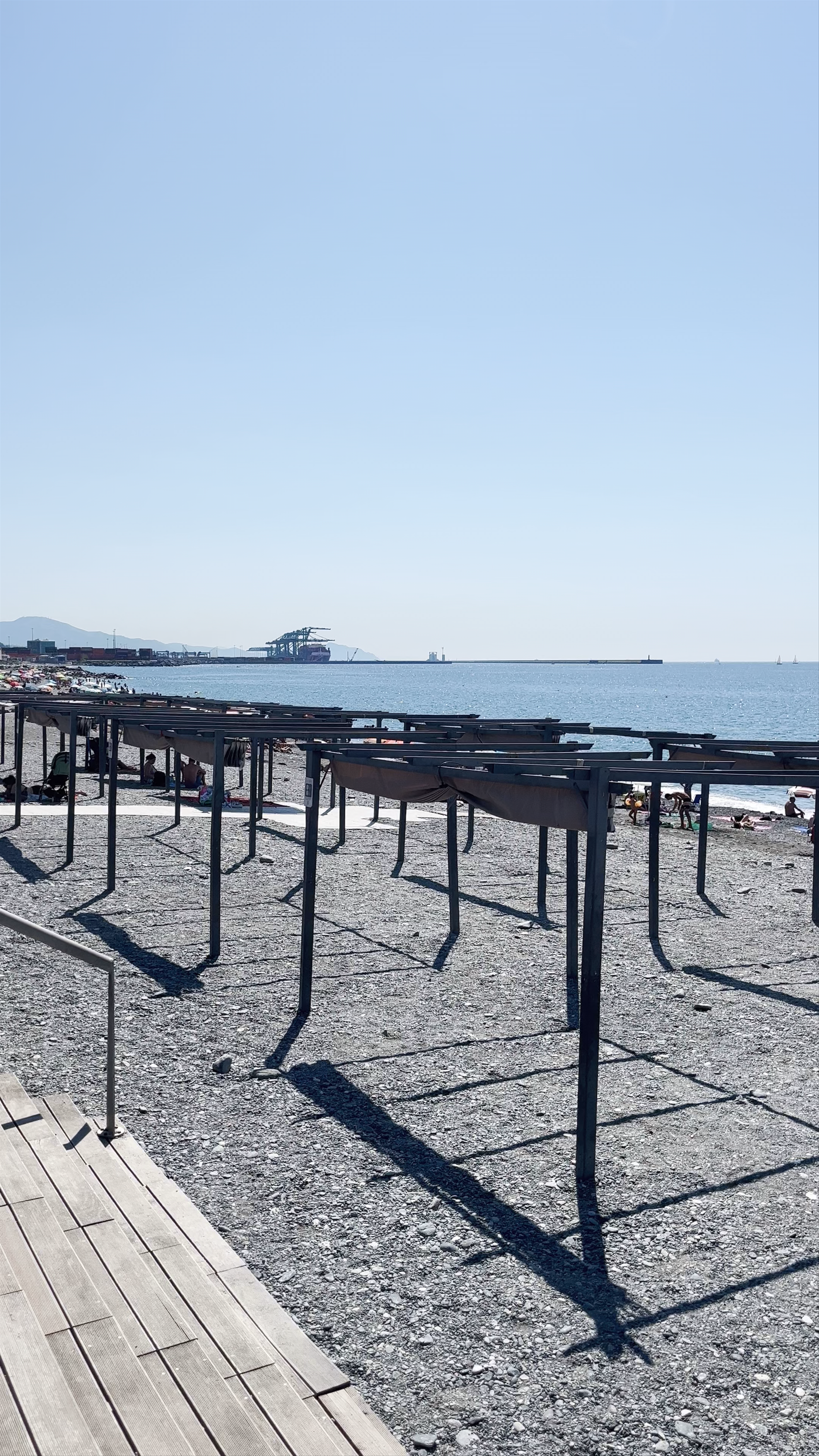 Spiaggia dei Bambini: A Serene Day at Genoa's Pebble Beach