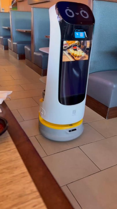 Mongo - You can have your sushi delivered by this little guy but we had bowls so our food was delivered via the normal way. - Mongolian Near Me - Pearland, Texas