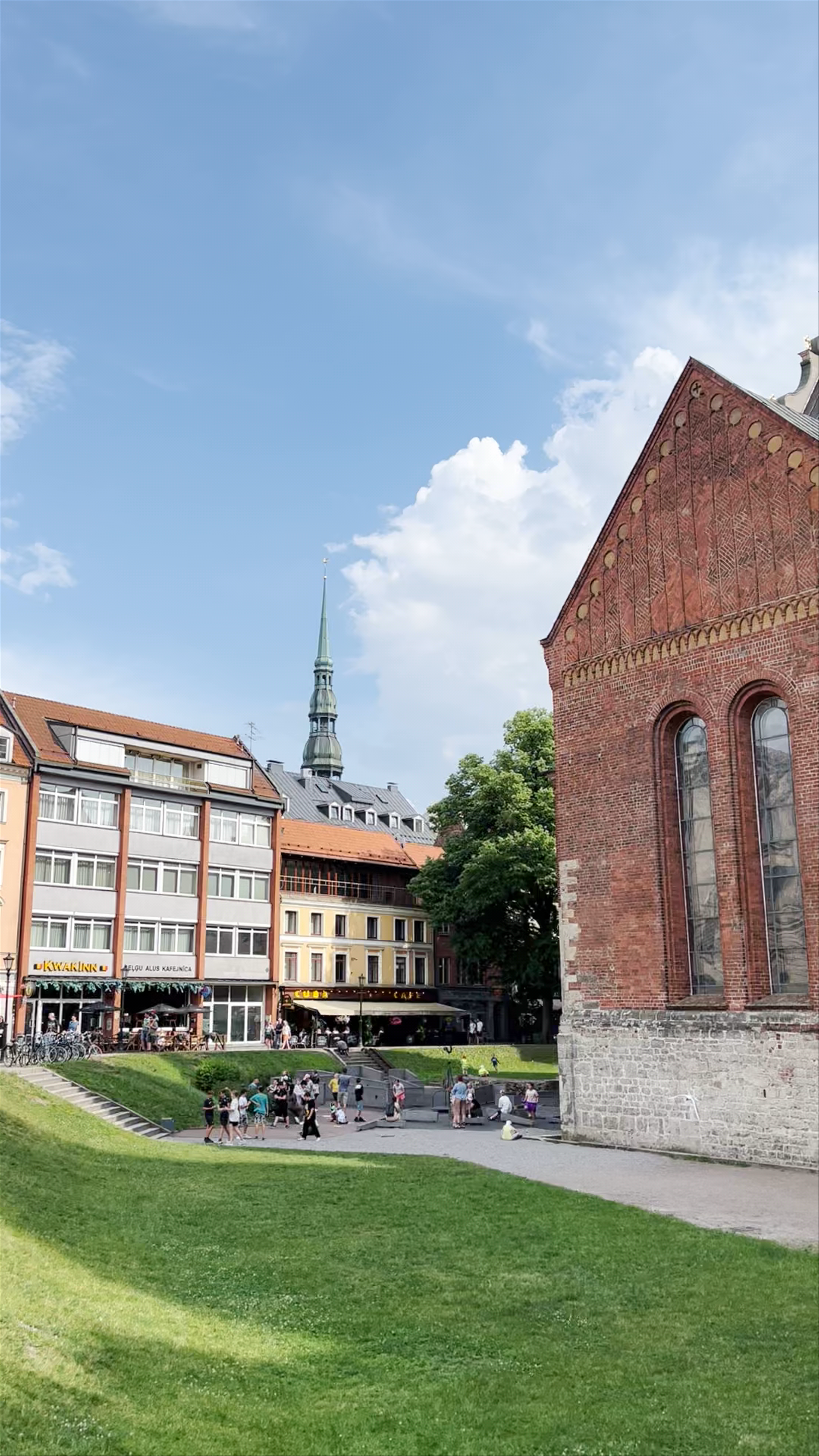 Dome Square Serenity: A Walk Through Riga's Historic Heart