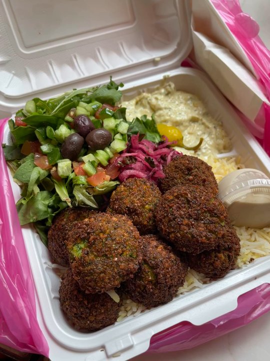 Zood - Falafel plate - Persian/Iranian Near Me - Newport Beach, California