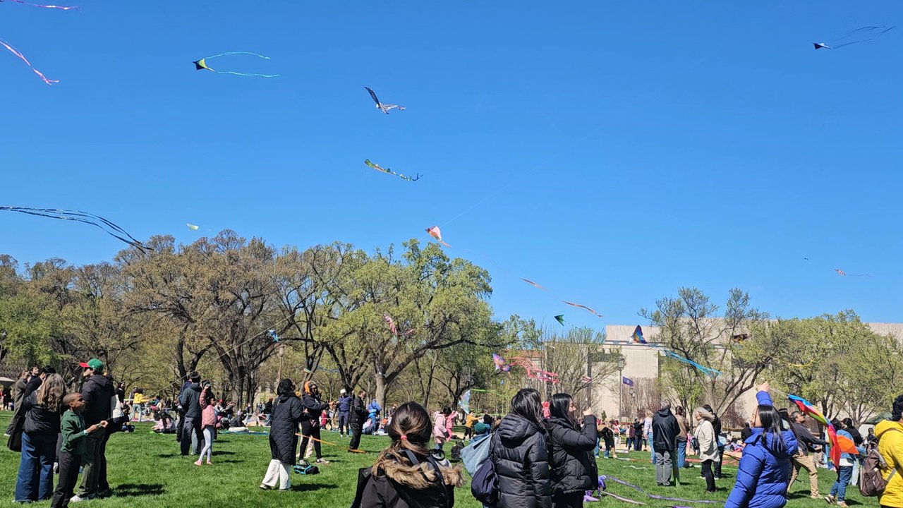 Washington Monument - Cherry Blossom kite festival. - Landmarks & Historical Buildings Near Me - Washington, DC, District of Columbia