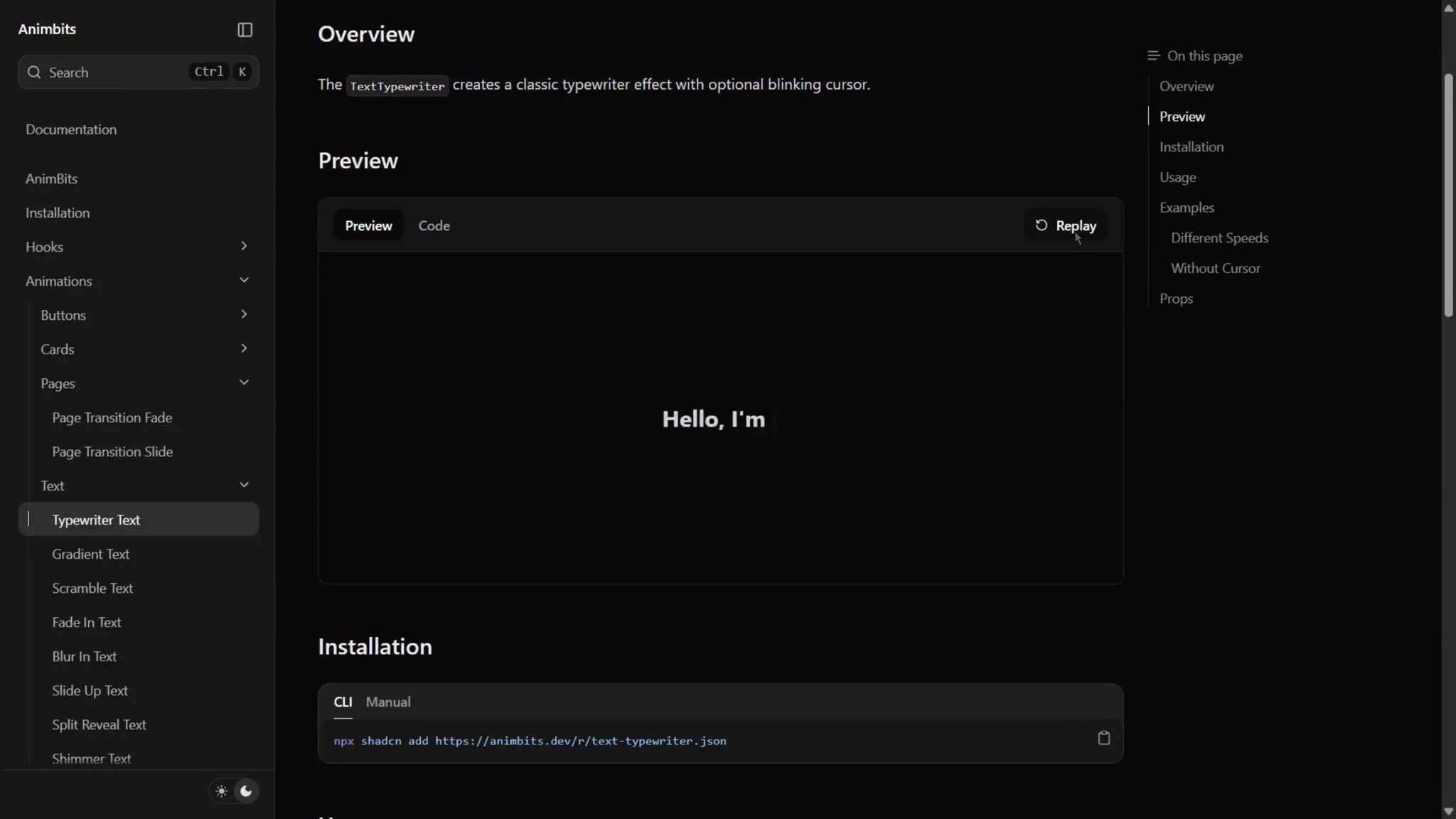 Animbits - Animation Registry for UI image 1