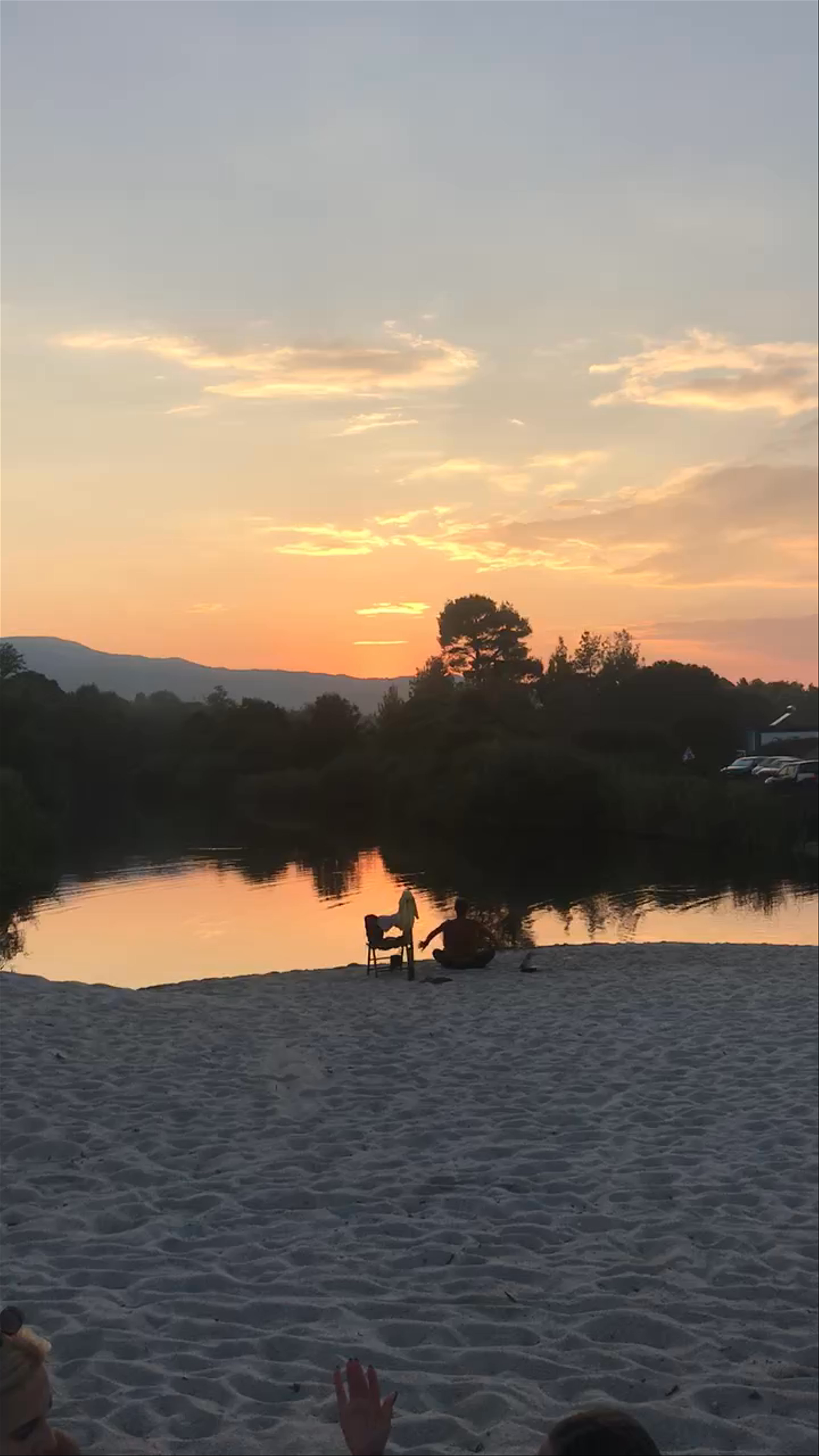 Golden Sunset Serenity at Platanitsi Beach, Greece