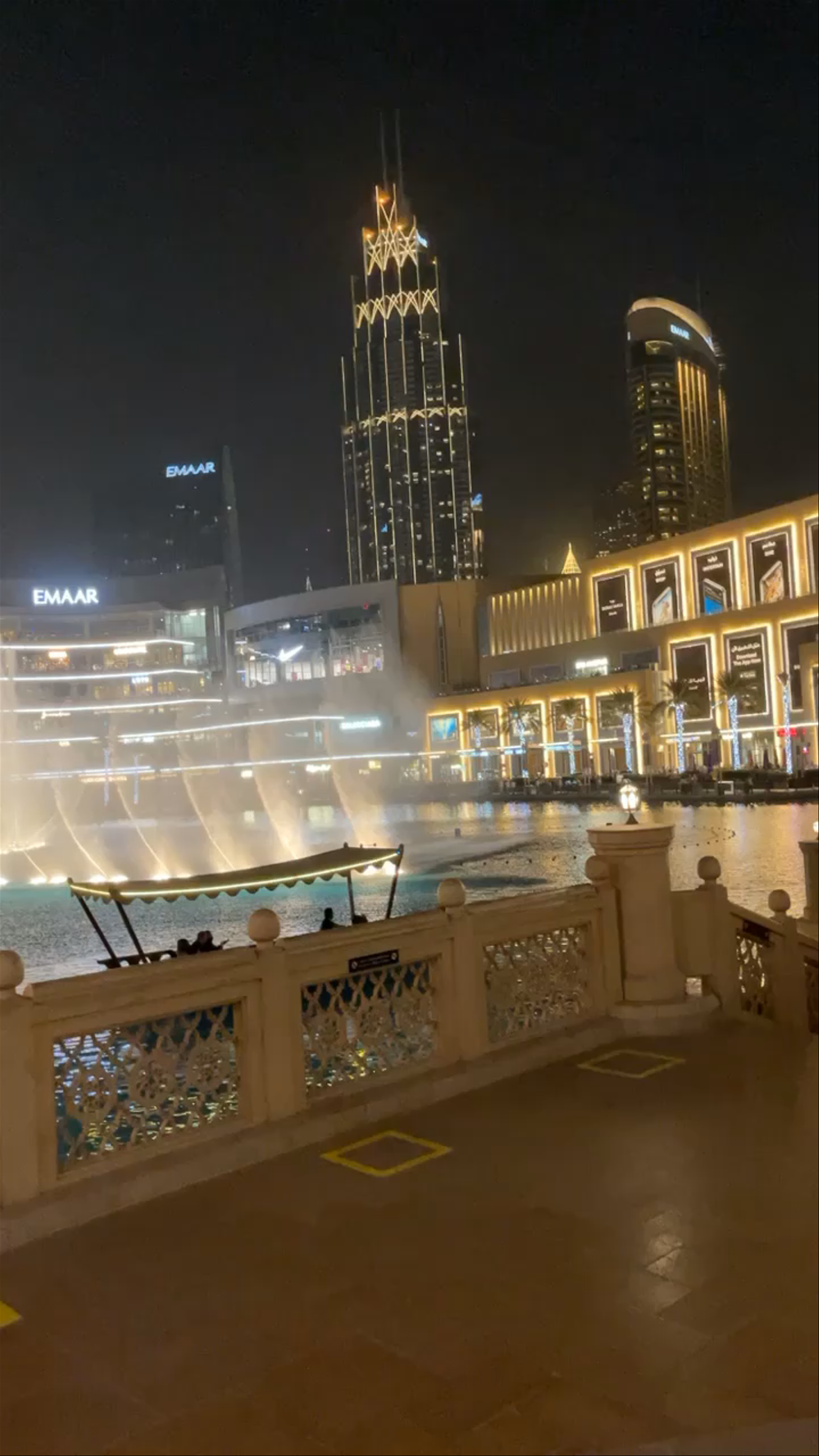 Dubai Fountain - Dubai - United Arab Emirates