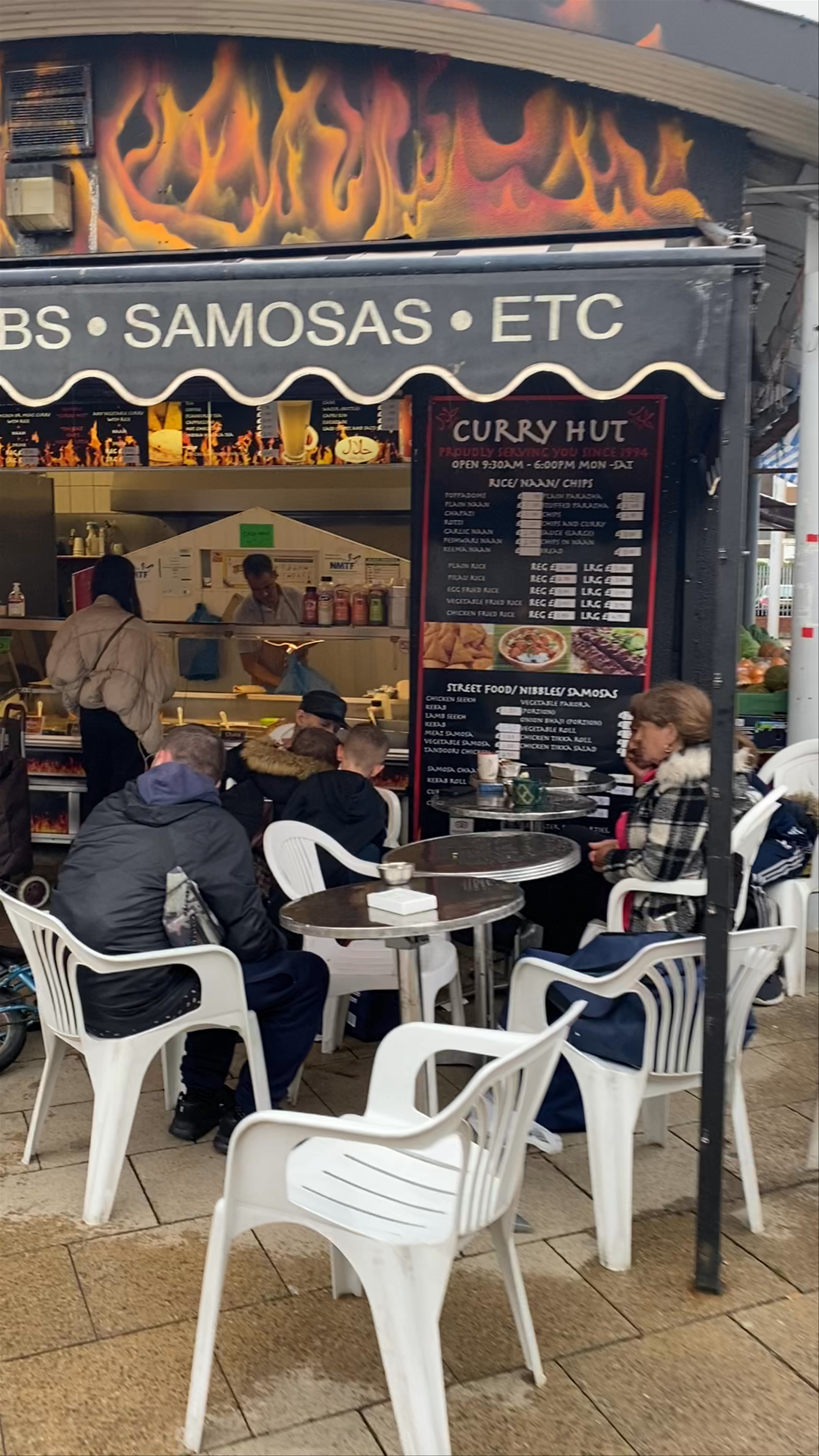 Curry Hut: Authentic Indian Street Food Experience on Chrisp Street, London
