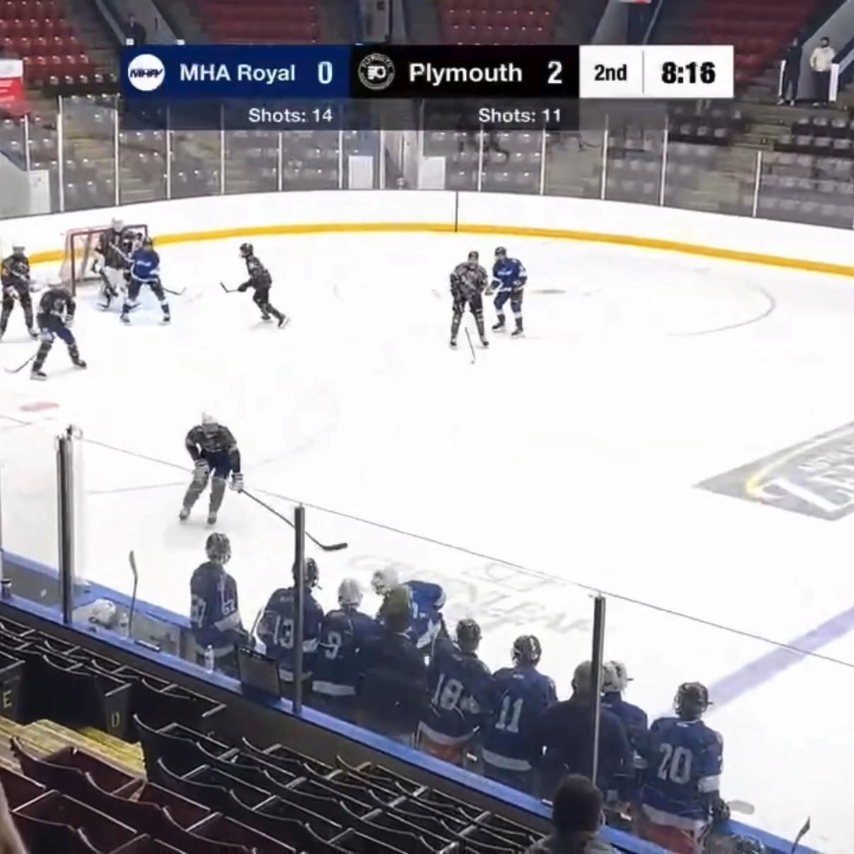 Mikey Swader's Game-Changing Tip Goal | MHA Royal 16u