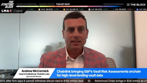 EXCLUSIVE - Chainlink deepens ties with S&P