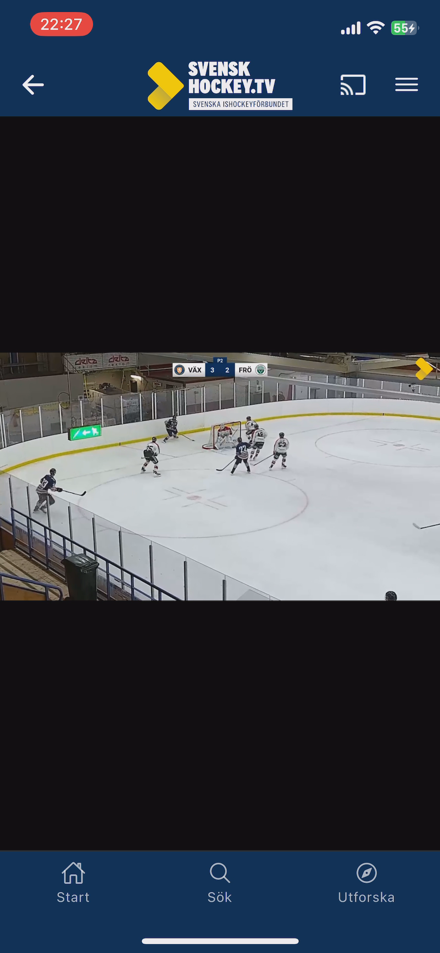 Ludwig Hellgren: Visionary Playmaker with split vision Highlights | Växjö Lakers U20