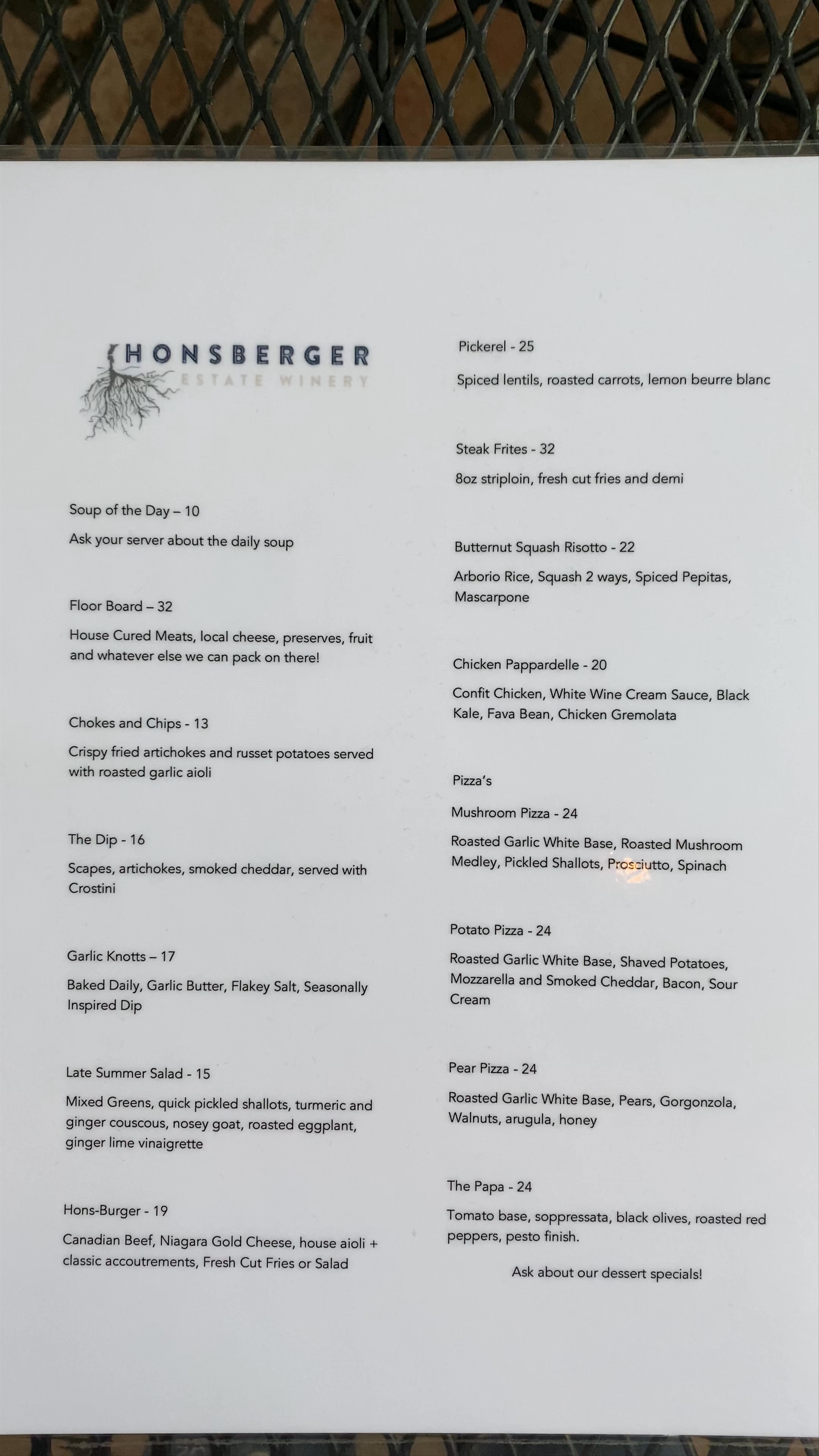 Honsberger Estate