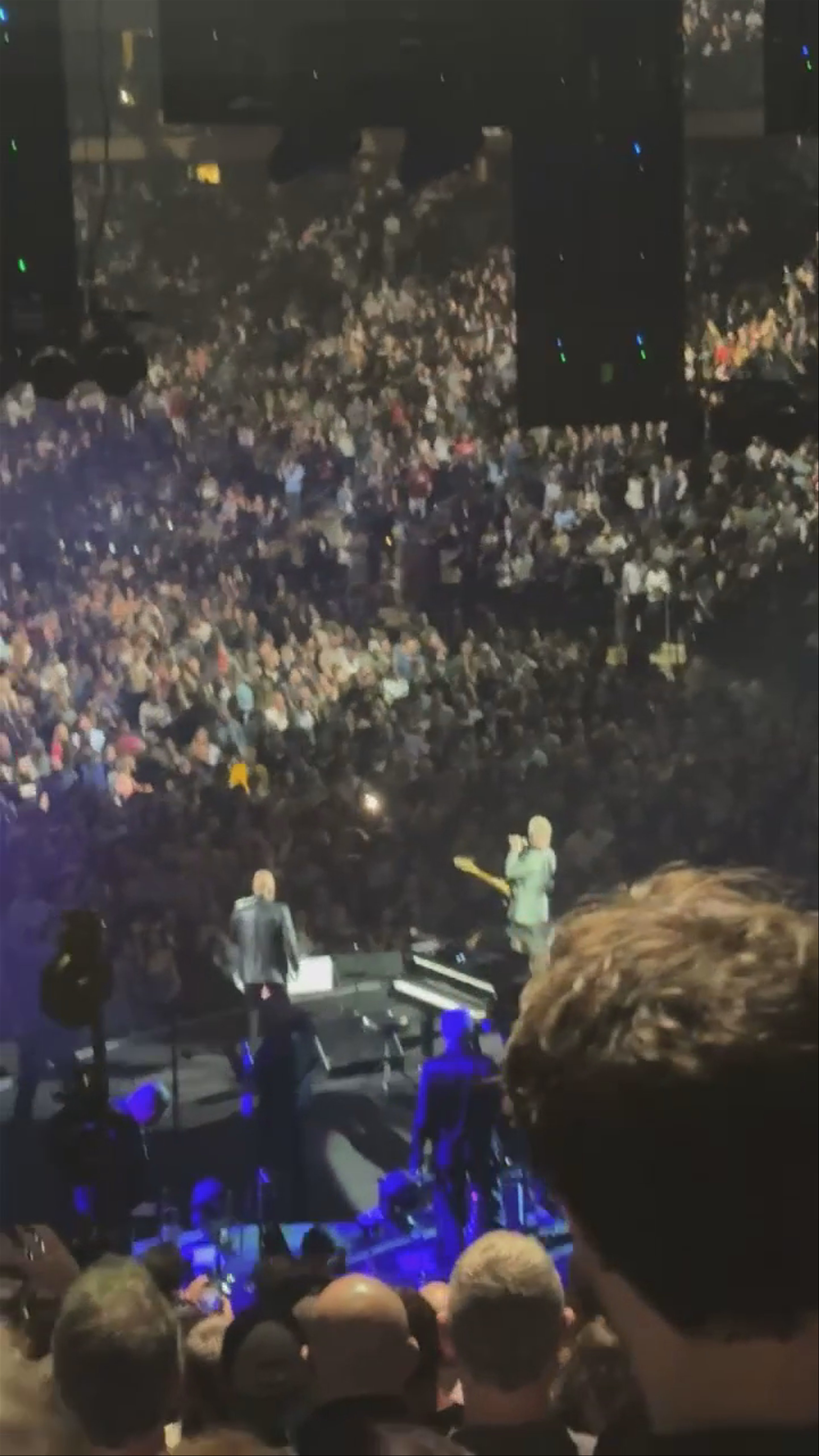 Sting with Billy Joel