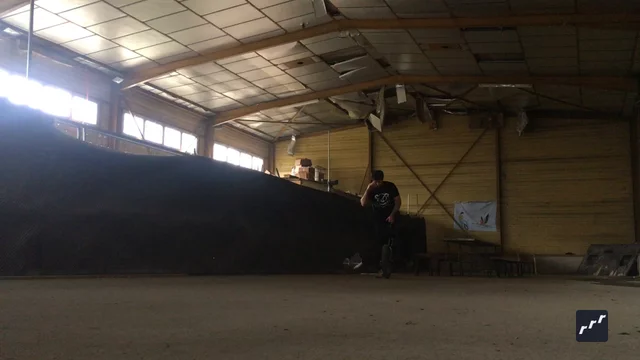 riu submission: 360unispin - varial(triple leg wrap)roll - back roll - stepover