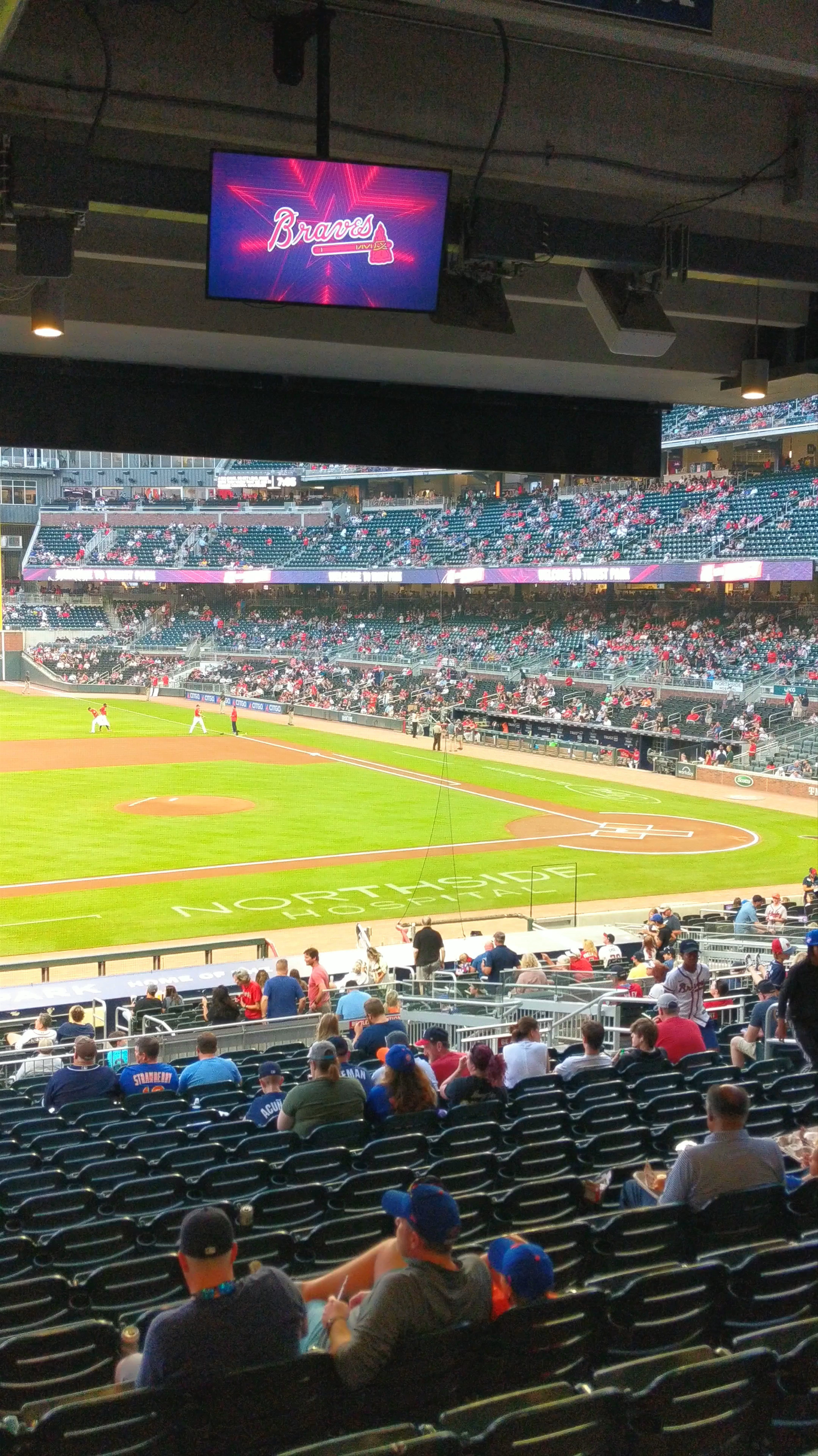 Thrilling Baseball Game at Truist Park, Atlanta