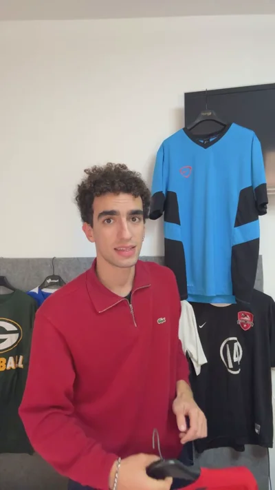 Maglia maniche lunghe Nike hockey Eagles rossa L