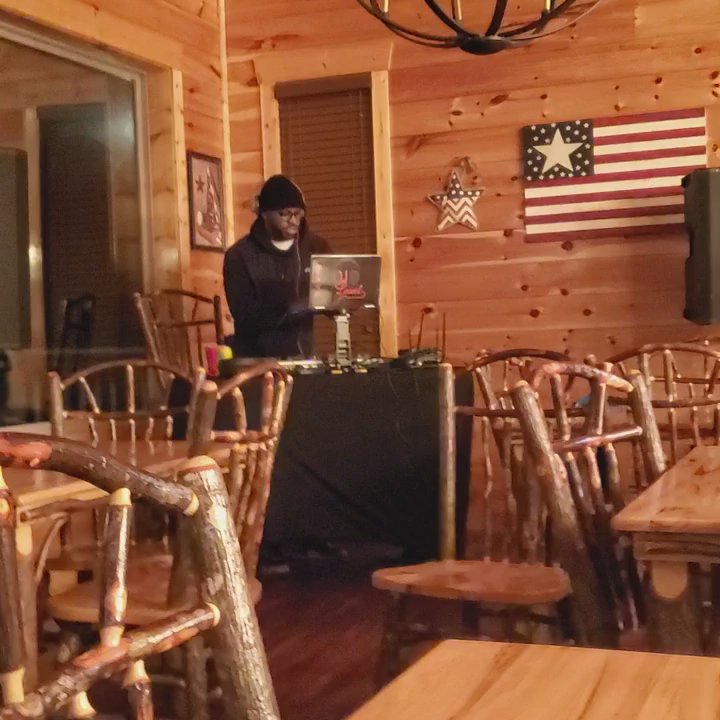 The Big Moose Lodge - Our celebration after the lights and water came back on, lol! - Vacation Rentals Near Me - Sevierville, Tennessee