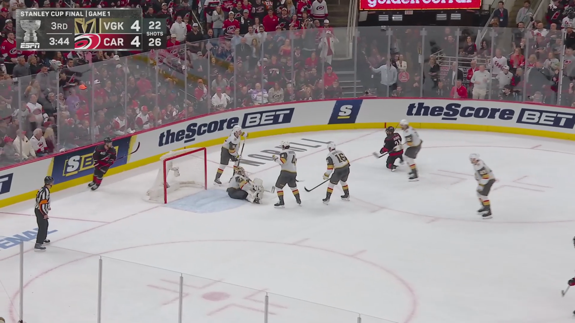 Hart Robs Jarvis to Preserve 4-4 Tie, Sets Up Hertl's Winner · Jun. 2, 2026