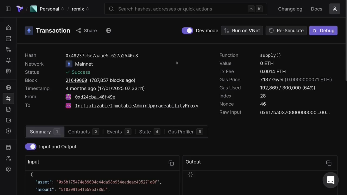 Video: Contract Architecture - Supply Code Walkthrough - Aave V3 Protocol  Development