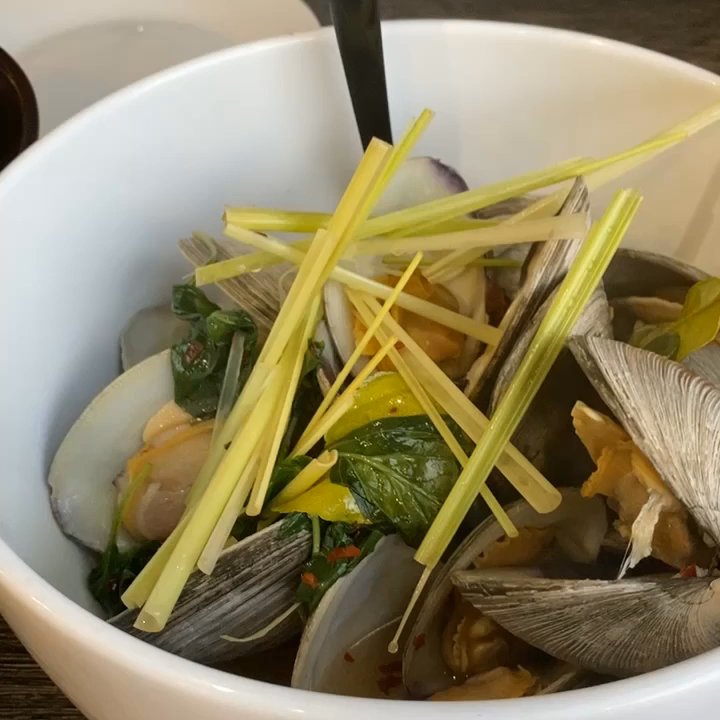 Viet Kitchen - Steamed clam with lemongrass!! Delicious - Vietnamese Near Me - Tampa, Florida