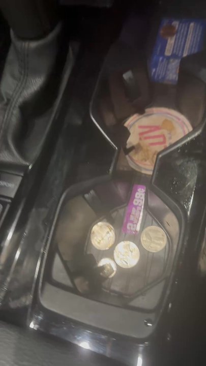 Cook Out - Soda completely spilled into my vehicle cup holder next - Burgers Near Me - Durham, North Carolina