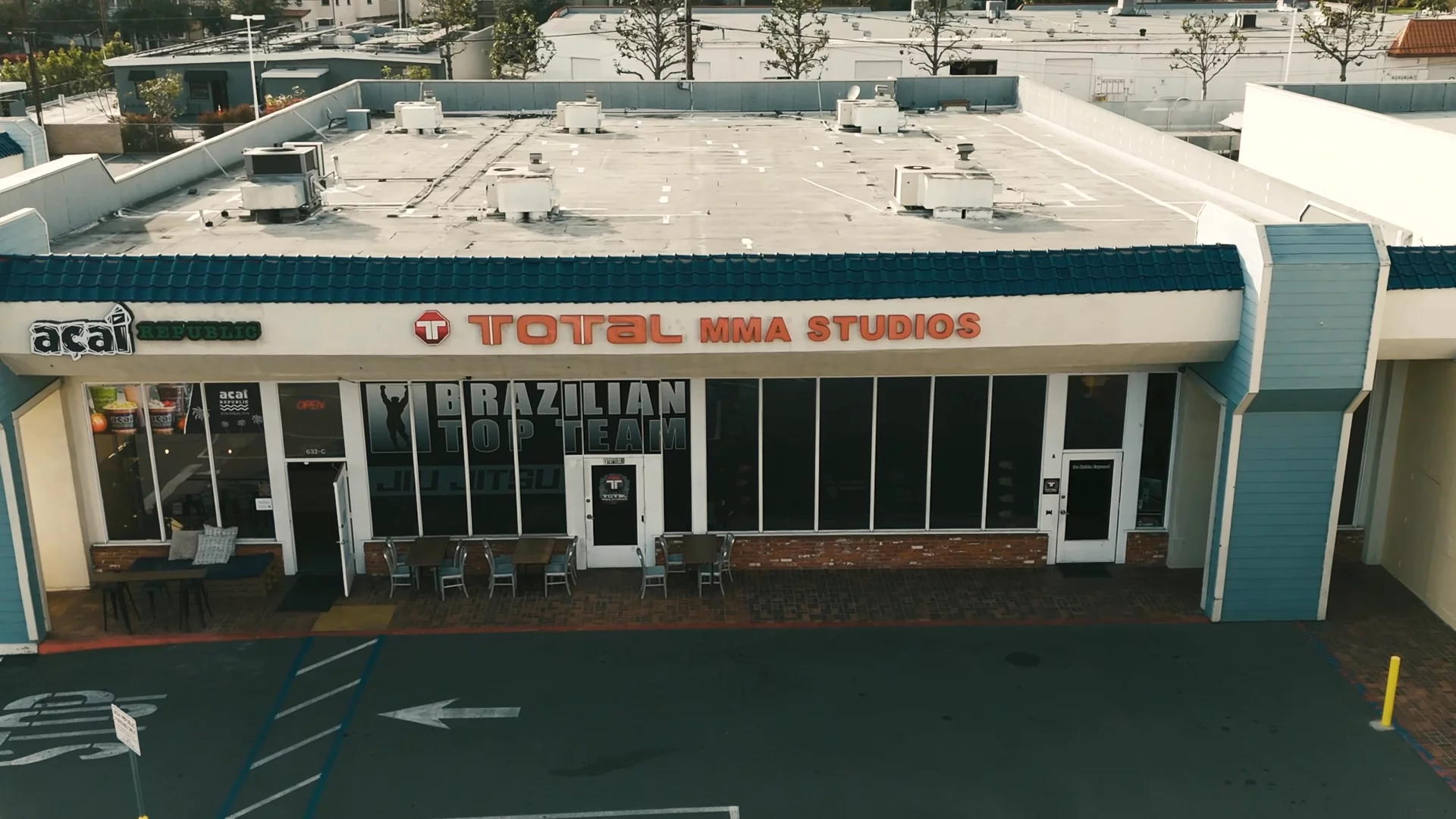 Inside Total MMA Studios in Tustin