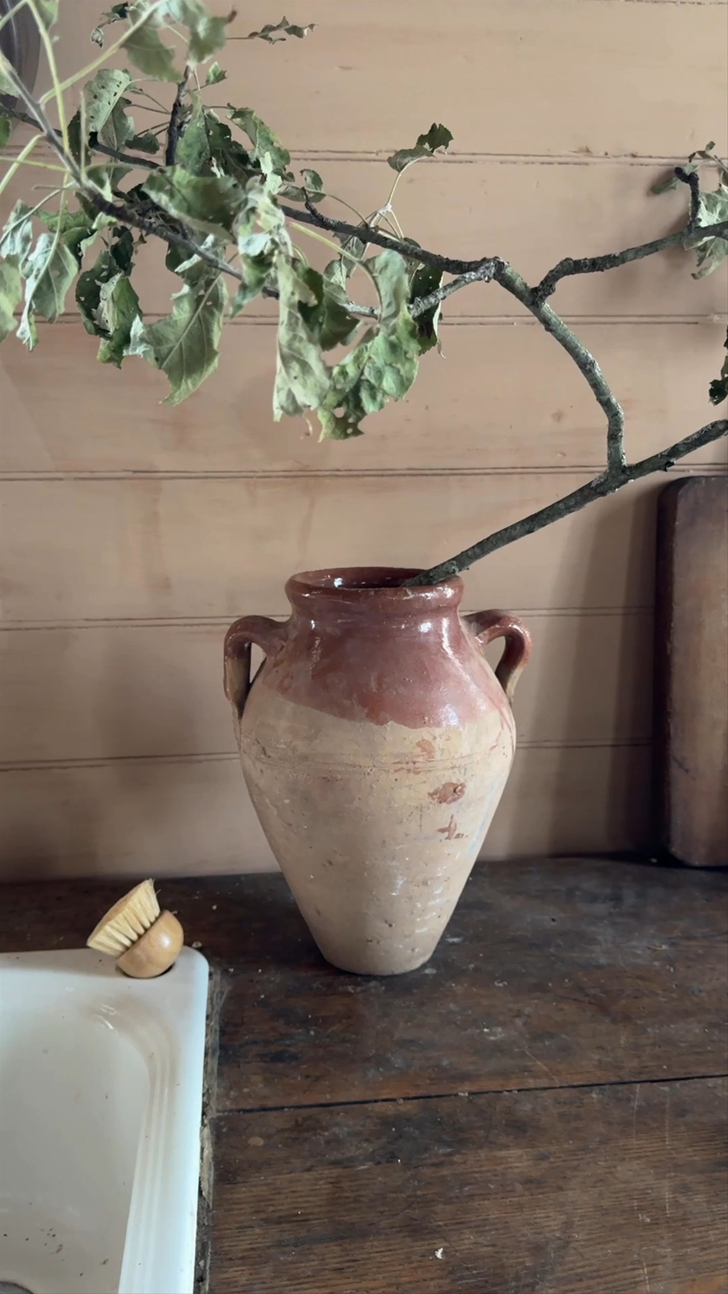 Moroccan Terracotta Vessel, Brown