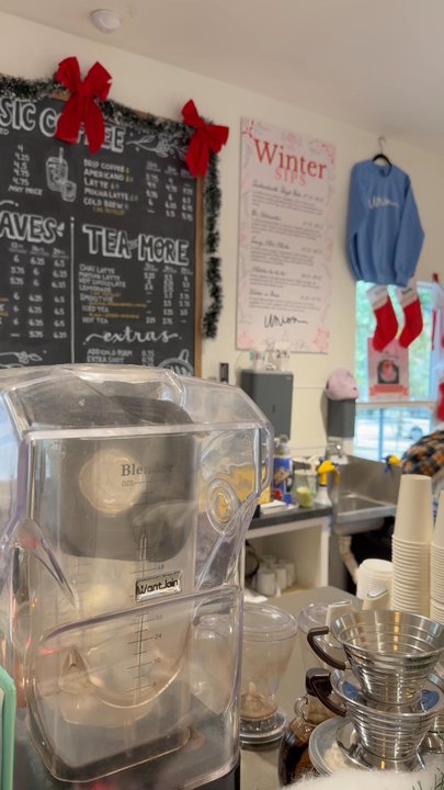 Union Coffee House - View from the counter. So cute and friendly staff! - Coffee & Tea Near Me - Dallas, Texas