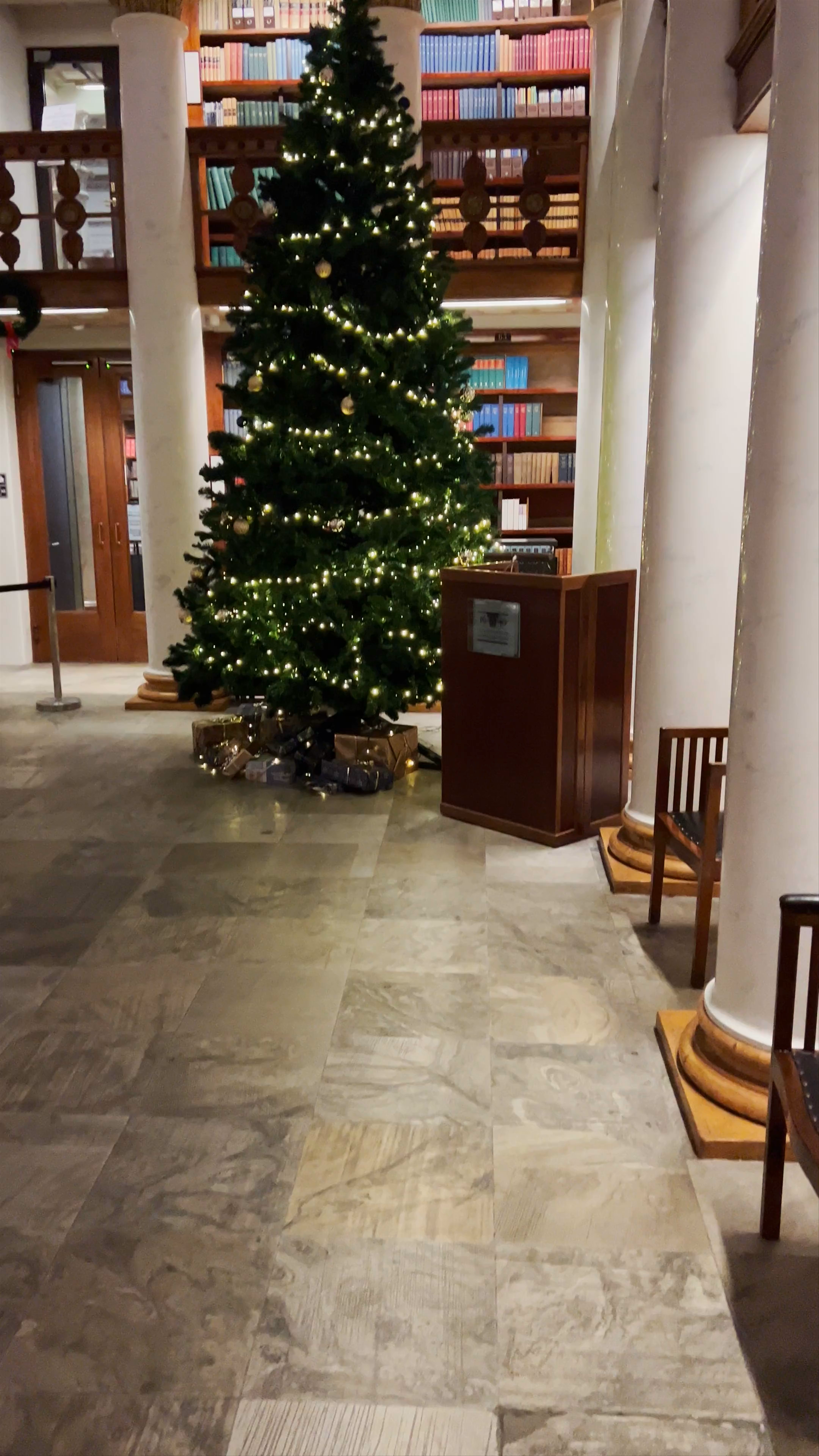 The National Library of Finland: A Majestic Winter Escape in Helsinki