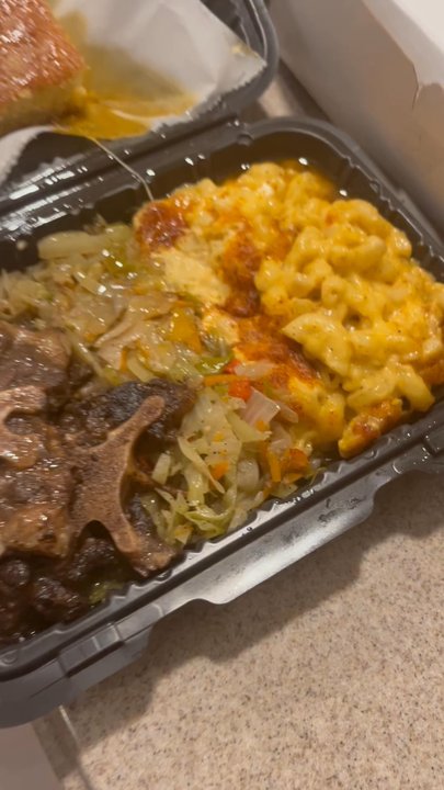 Top Class Eatz - Small Oxtail Dinner - Soul Food Near Me - Amherst, New York
