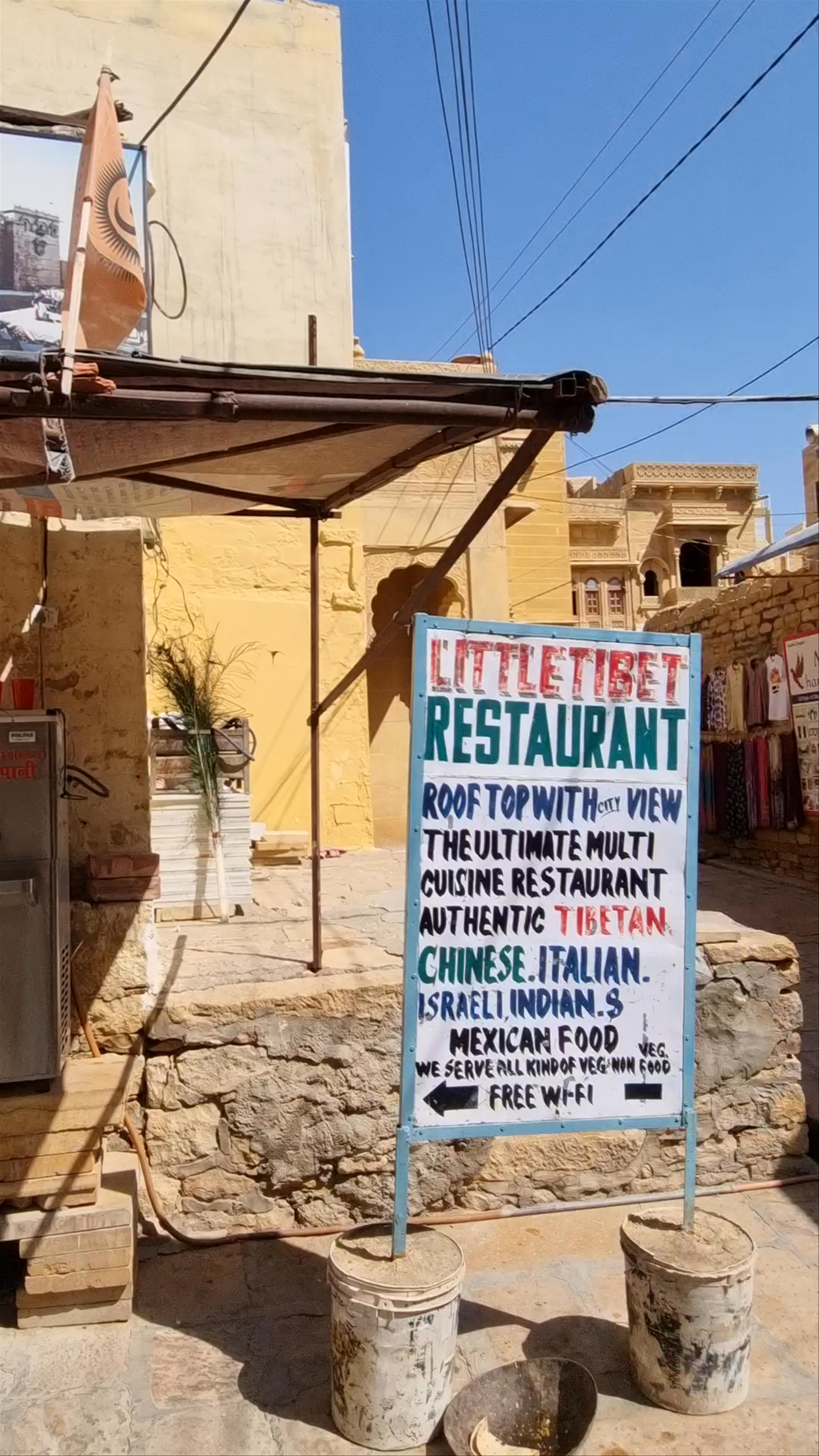 Little Tibet Restaurant: A Colorful Culinary Gem in Jaisalmer