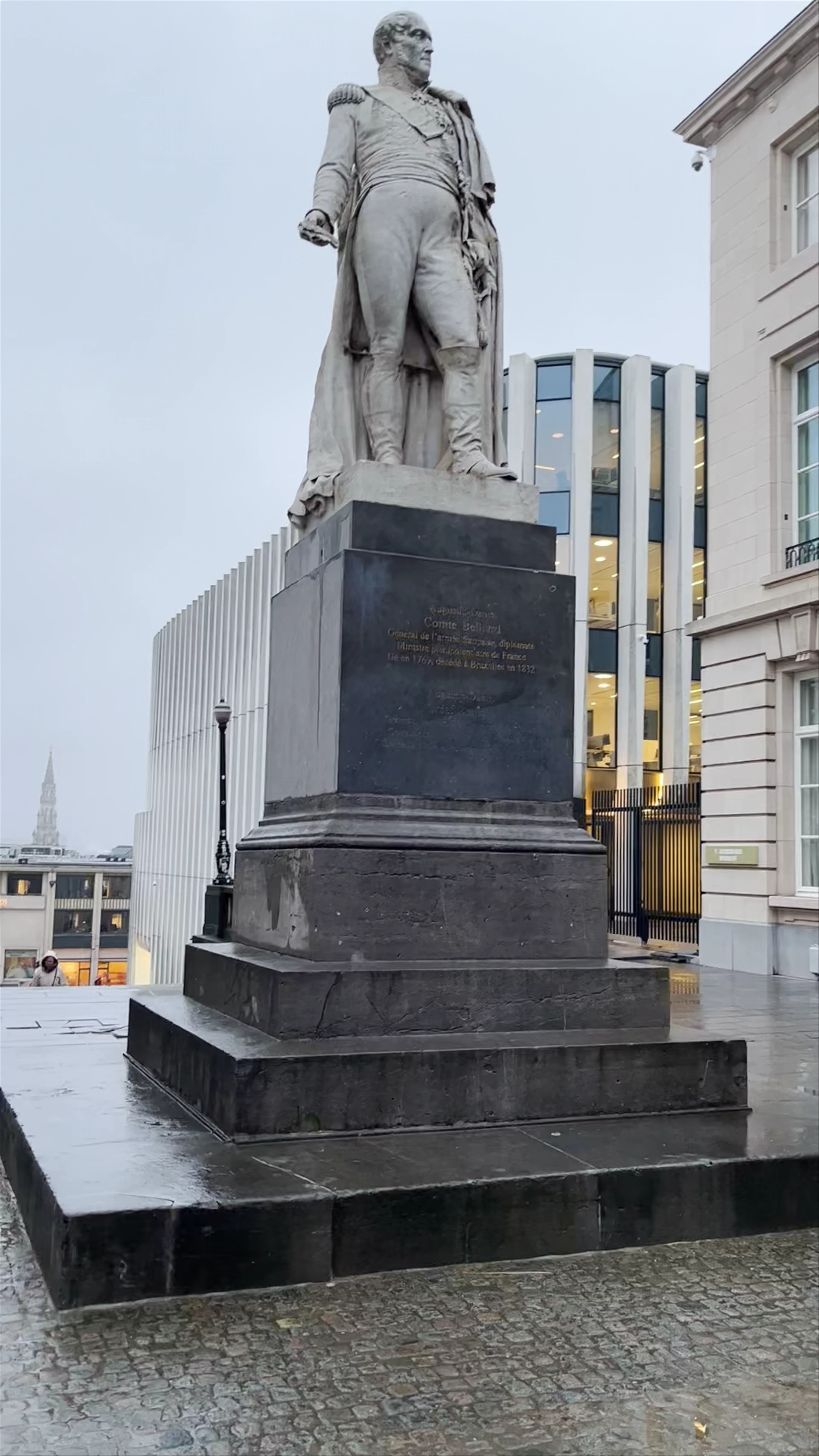 Monument au général Belliard, Rue Baron Horta, Brussels, Belgium