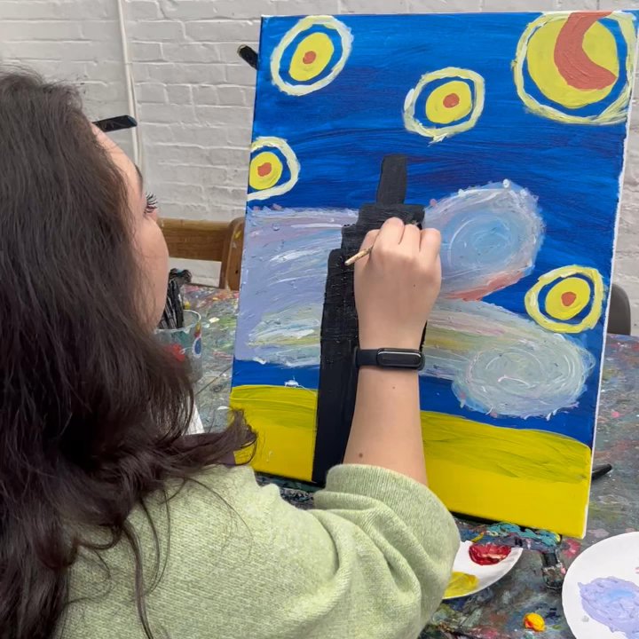 Painting Lounge - Amazing class taught by Franny - Art Schools Near Me - New York, New York