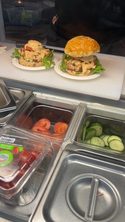 Greelz - Chicken Suya Burger - Burgers Near Me - Toronto, Ontario
