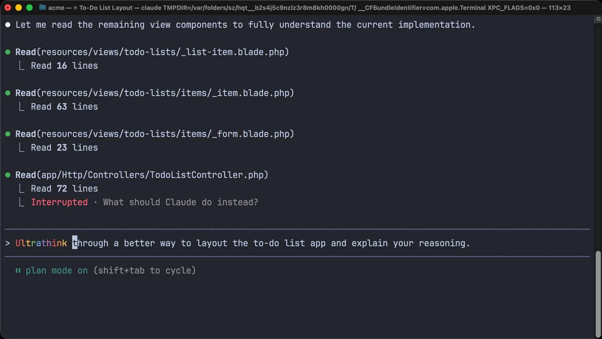 Set different thinking modes in Claude Code