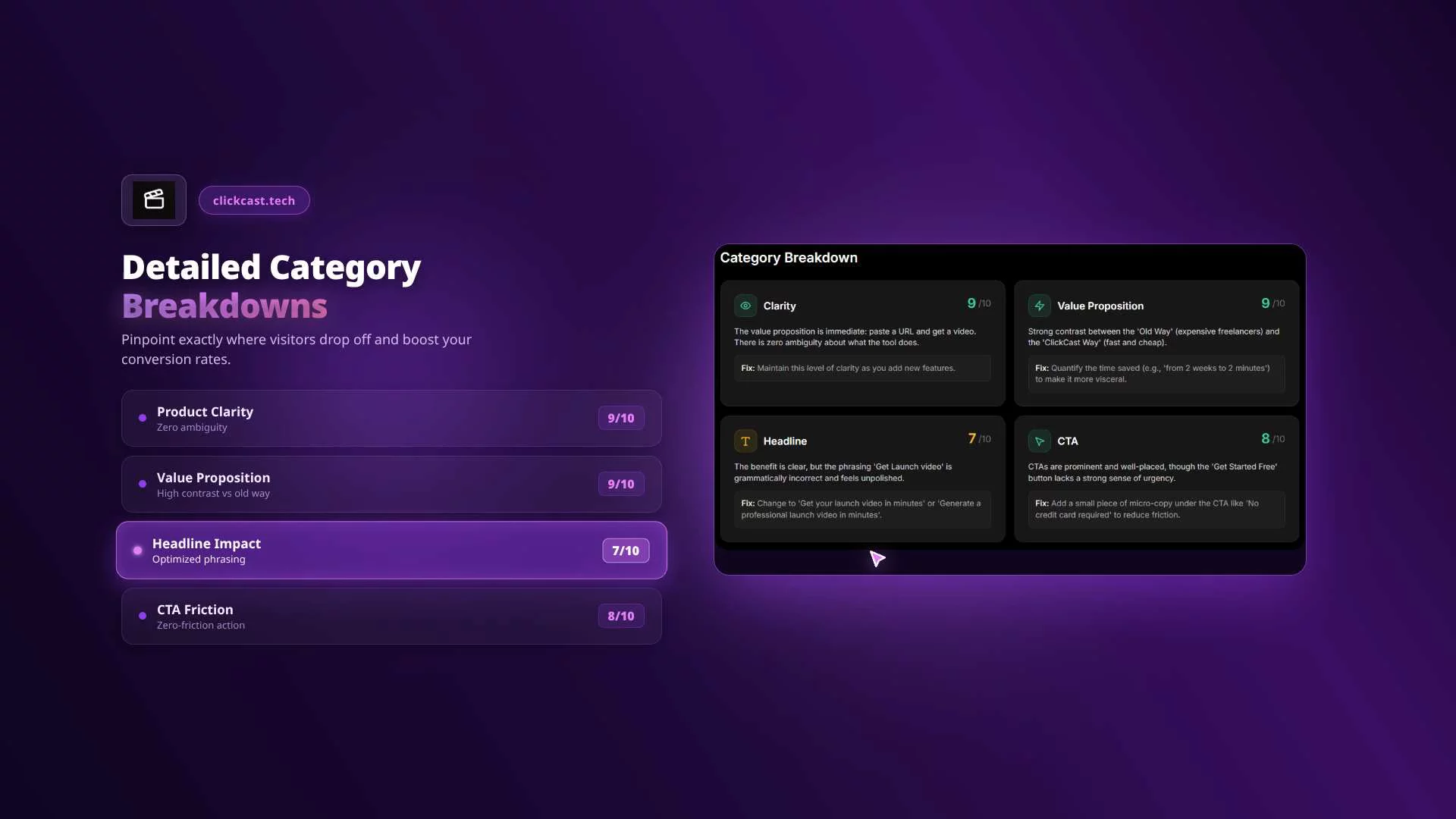 Free AI Landing Page Analyzer & CRO Audit. image 1